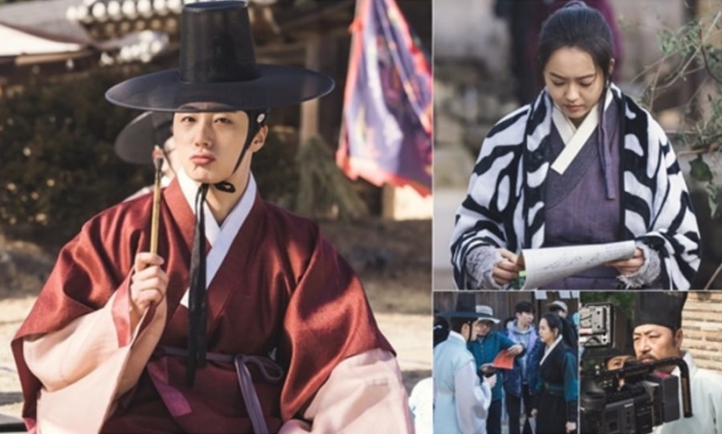 Jung Il Woo And Go Ara bekæmper kulden med deres passion på sættet af 'Haechi'