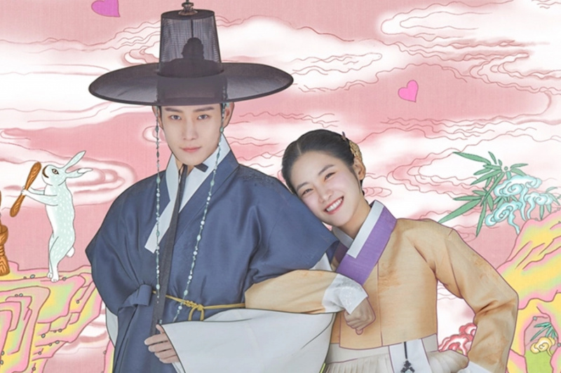 Kim Young Dae y Park Ju Hyun están rodeados de amor en el póster de “The Forbidden Marriage”