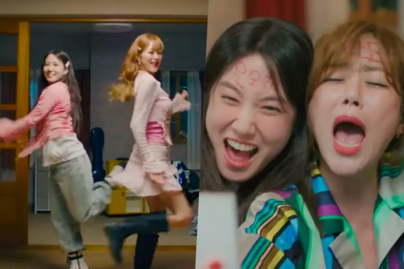 Obejrzyj: Park Eun Bin tworzy ujmującą kobiecość ze swoim idolem Kim Hyo Jinem w zwiastunie „Castaway Diva”