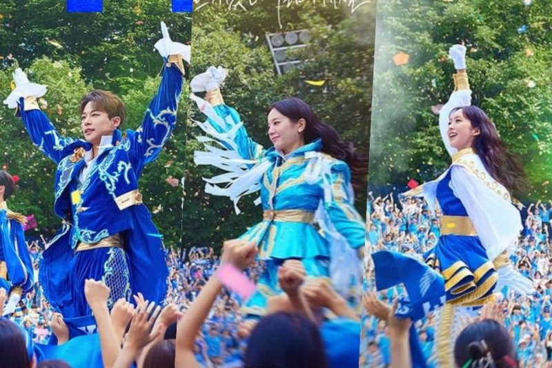 Bae In Hyuk, Jang Gyuri ja Han Ji Hyun on noorusliku kire kehastus uuel plakatil 'Cheer Up'