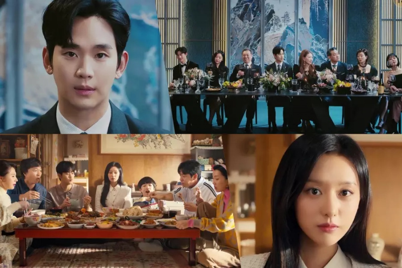 Xem: Kim Soo Hyun và Kim Ji Won có bữa tối lúng túng với nhà chồng trong teaser phim “Queen Of Tears”