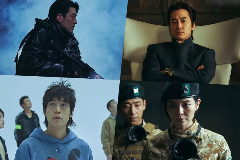 Kim Woo Bin, Song Seung Heon, Kang You Seok a Esom žijí v opuštěné zemi v nové sérii „Black Knight“