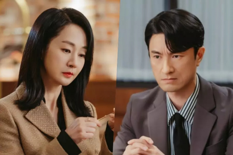Myung Se Bin geeft haar geschenk terug van Kim Byung Chul nadat hun affaire is opgepakt in 'Doctor Cha'