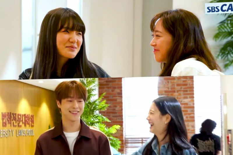 观看：韩智贤、裴仁赫、张奎利、李恩赛姆等人在新 SBS Rom-Com 的试拍中表现出可爱的化学反应