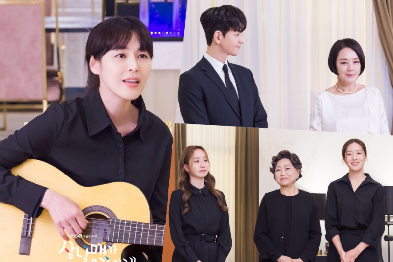 Lee Ha Na poskuša pridobiti družino Im Joo Hwana s serenado v pesmi 'Three Bold Siblings'