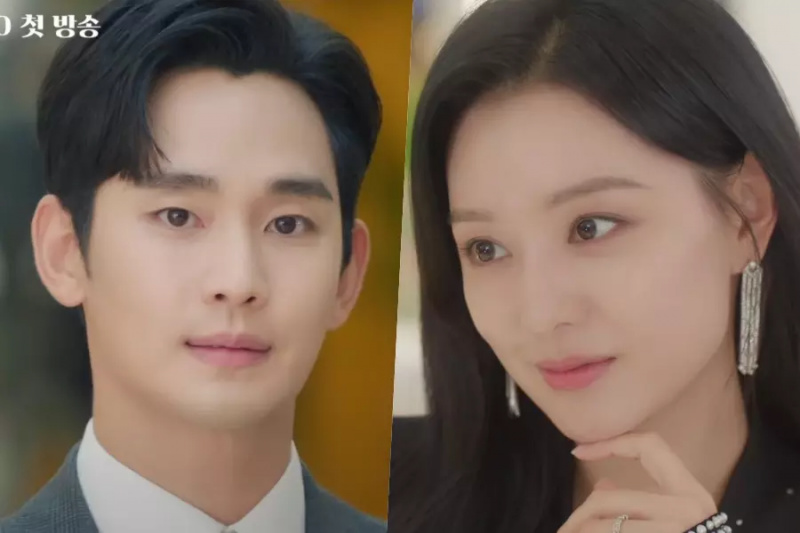 Tonton: Kim Soo Hyun Takut Pada Kim Ji Won dan Tertarik padanya di Teaser Pertama “Queen Of Tears”