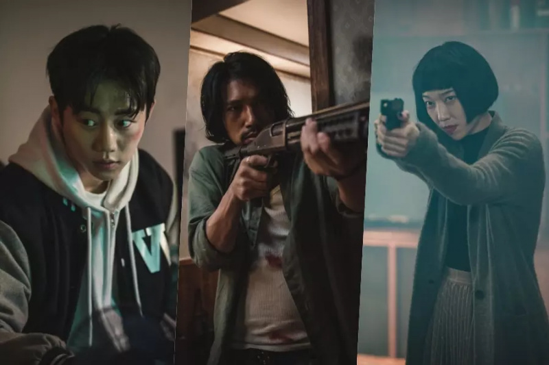 Park Ji Bin, Kim Min ja Geum Hae Na on kõik seotud salapärase ostukeskusega filmis 'Mõrvarite pood'