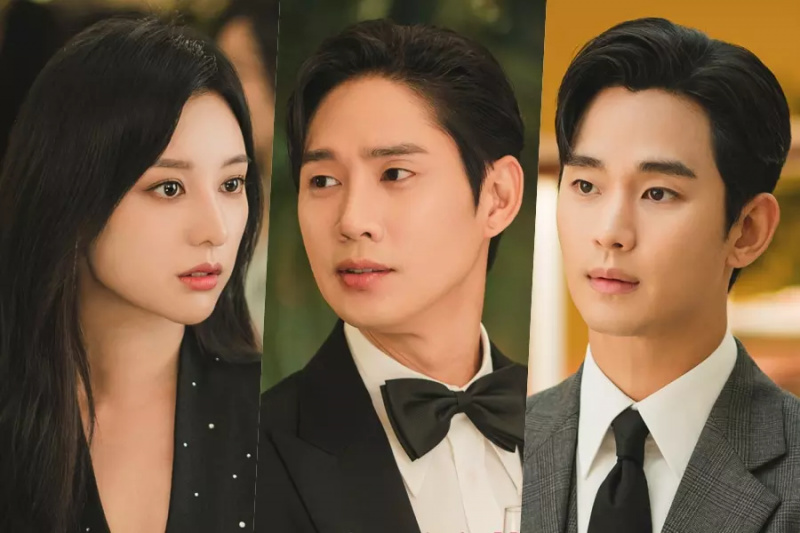 كيم سو هيون يشعر بالغيرة بعد رؤية بارك سونغ هون مع كيم جي وون في دراما 'ملكة الدموع'