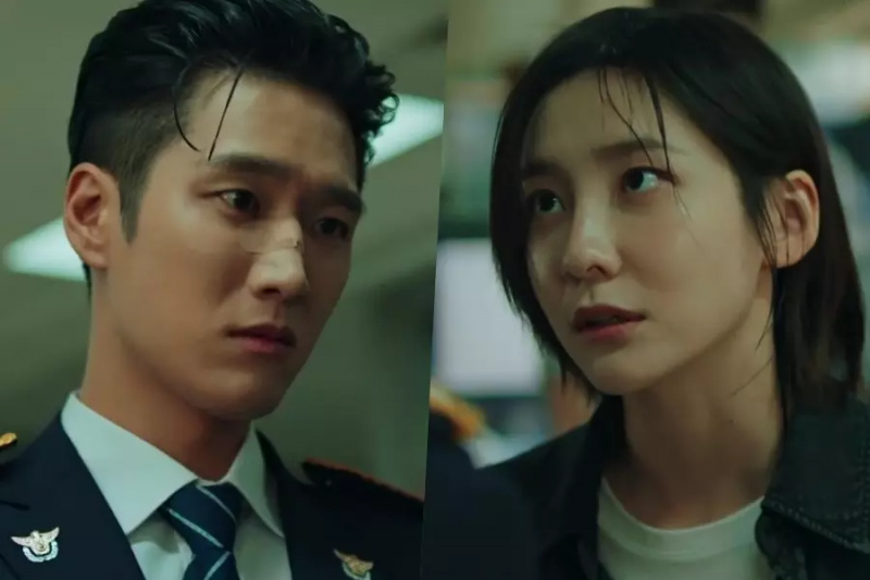 Anschauen: Ahn Bo Hyun und Park Ji Hyun starten im „Flex x Cop“-Teaser mit dem falschen Fuß