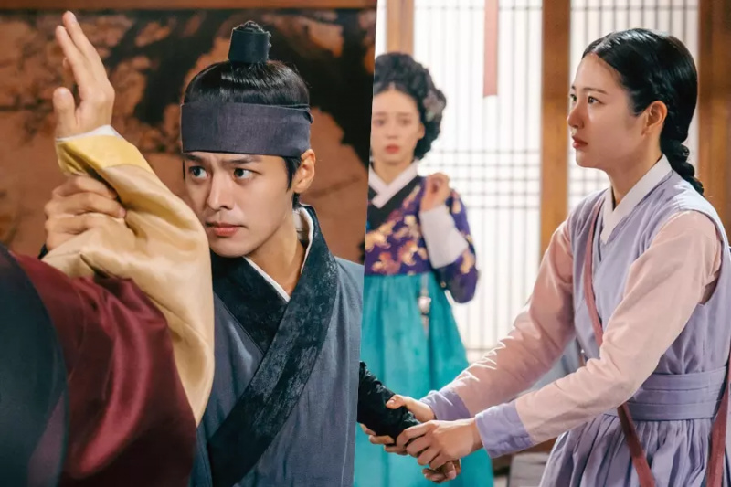 Ryeoun se spusti v boj, da bi zaščitil Shin Ye Eun v 'The Secret Romantic Guesthouse'