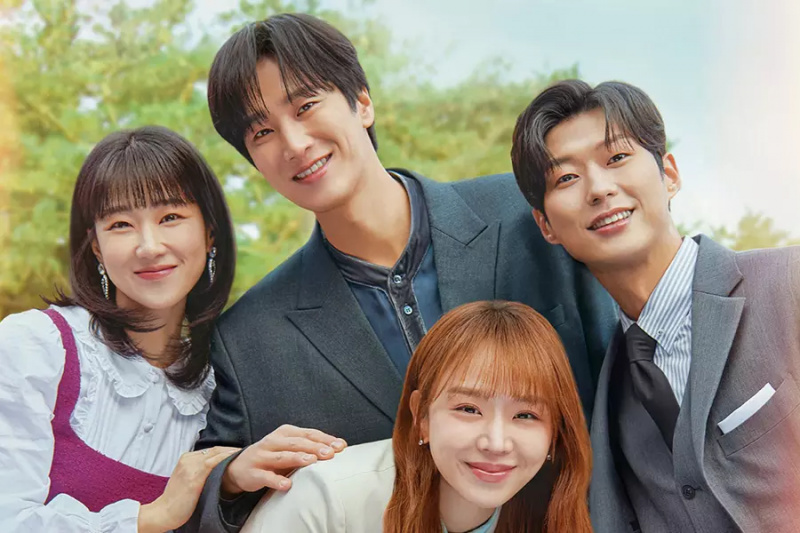 Shin Hye Sun, Ahn Bo Hyun, Ha Yun Kyung, dan Ahn Dong Gu Tersenyum di Poster “See You In My 19th Life”