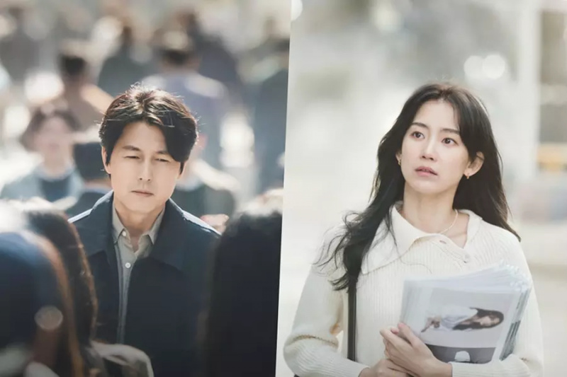 Jung Woo Sung et Shin Hyun font face à des réalités contrastées sur les affiches de 'Tell Me You Love Me'