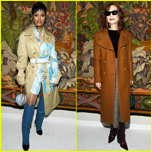Teyana Taylor i Isabelle Huppert s'asseuen a la primera fila al desfile de la Setmana de la Moda de París de Lanvin! | Edward Enninful, Isabelle Huppert, Teyana Taylor, Tyga, Virgil Abloh, yolanda hadid