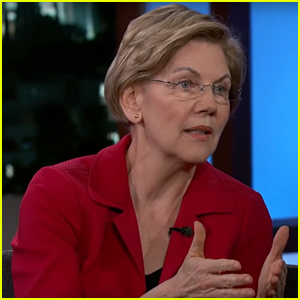 Elizabeth Warren sa roztrhne počas'Kimmel' Interview Ahead of Super Tuesday (Video)
