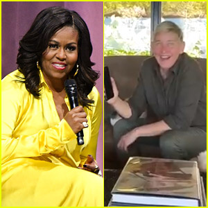 Michelle Obama řekla Ellen DeGeneres, že je „Netflix & Chilling“ během karantény | Ellen DeGeneres, Michelle Obama