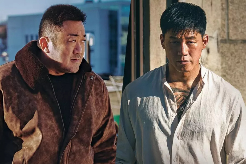 Ma Dong Seok a Kim Moo Yeol ohlašují návrat hitu série „The Outlaws“ v plakátech pro „The Roundup: Trest“