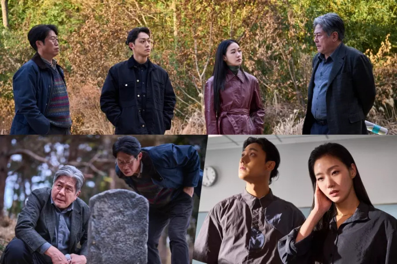 Choi Min Sik, Kim Go Eun, Lee Do Hyun và Yoo Hae Jin thể hiện tinh thần đồng đội khó có thể xảy ra trong bộ phim bí ẩn huyền bí mới “Exhuma”