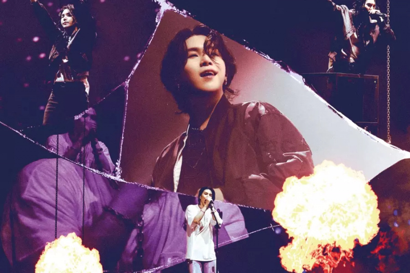 צפו: סוגה של BTS מכריזה על יציאת הסרט העלילתי 'Agust D TOUR 'D-DAY' THE MOVIE'