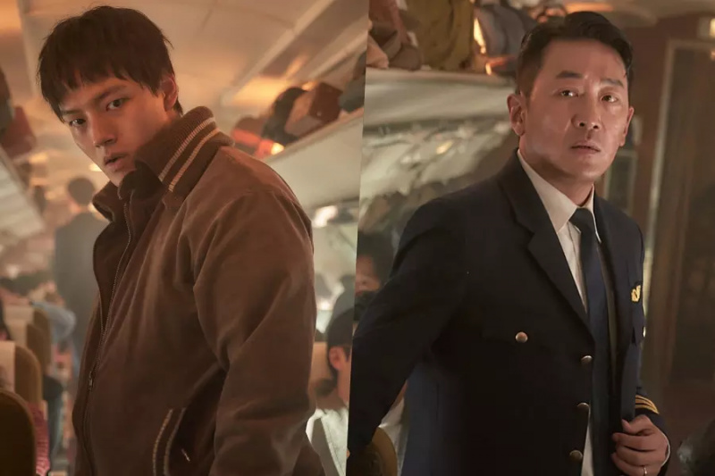 Yeo Jin Goo und Ha Jung Woo sind in einem neuen Thriller-Krimi in einem entführten Flugzeug gefangen