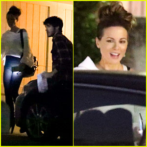 Kate Beckinsale & Boyfriend Goody Grace Luangkan Masa Bersama Rakan's House