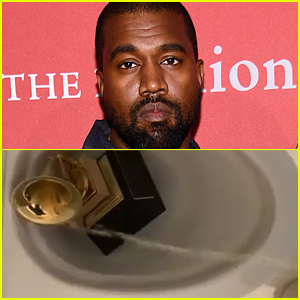 Kanye West näennäisesti virtsaa Grammy-patsaalle Shocking Video | Grammyt, Kanye West