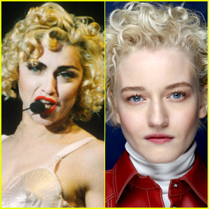 粉丝们认为 Julia Garner 可能在注意到 Instagram 上的某些内容后扮演麦当娜！ |盖·奥瑟里、朱莉娅·加纳、麦当娜
