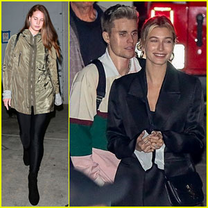 Justin & Hailey Bieber wurden diese Woche von einem weiteren berühmten Star in der Kirche begleitet! | Hailey Baldwin, Hailey Bieber, Justin Bieber, Lana Del Rey
