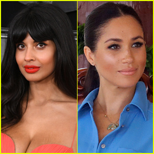 Jameela Jamil Slams rapport over haar en Meghan Markle die beste vrienden zijn | Jameela Jamil, Meghan Markle