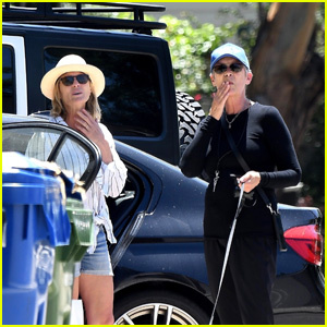 Robin Wright i Jamie Lee Curtis es topen mentre fan encàrrecs a LA