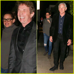 Jennifer Garner Mendapat Makan Malam Dengan Martin Short & Victor Garber di Santa Monica