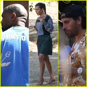 Kanye West, Kourtney Kardashian & Scott Disick Cùng nhau kiểm tra tài sản | Kanye West, Kourtney Kardashian, Scott Disick