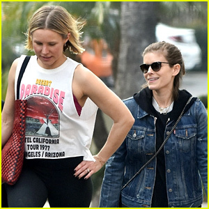 Kate Mara a Kristen Bell si zacvičte společně v posilovně!
