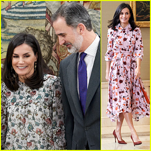  Espanya's Queen Letizia Has Us Dreaming of Spring in These Gorgeous Floral Looks