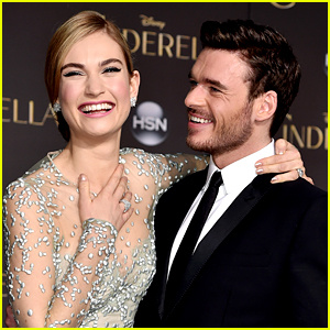 ¡Los coprotagonistas de 'Cenicienta' Lily James y Richard Madden se reúnen en Escocia! | Lily JamesRichard Madden