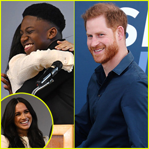 Estudiante que abrazó a Meghan Markle durante su visita se disculpa con el príncipe Harry por 'abrazar' a su esposa en una carta | Meghan Markle, Príncipe Harry