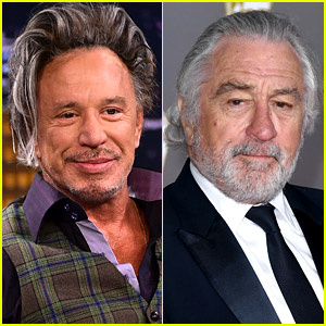  Mickey Rourke gjenstarter sin 30-årige feide med Robert De Niro