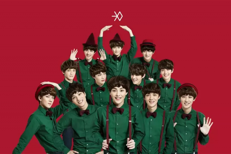 Nakuha ng EXO ang Unang Panalo Para sa 'First Snow' Sa 'Music Bank'