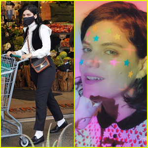Soko sort coloré'Oh To Be A Rainbow' Video, Shops at Erewhon
