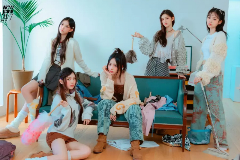 “Get Up” NewJeans Menjadi Album Kumpulan Gadis K-Pop Kedua Yang Pernah Menghabiskan 20 Minggu Di Papan Iklan 200