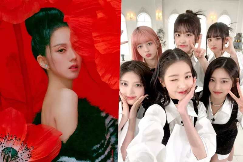 Jisoo و IVE من BLACKPINK يكسبون تيجانًا مزدوجًا على مخططات الدائرة الأسبوعية