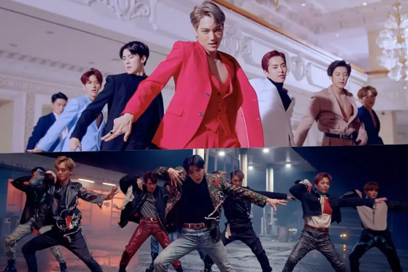 EXOs „Love Shot“ wird ihr erstes MV, das 600 Millionen Aufrufe erreicht