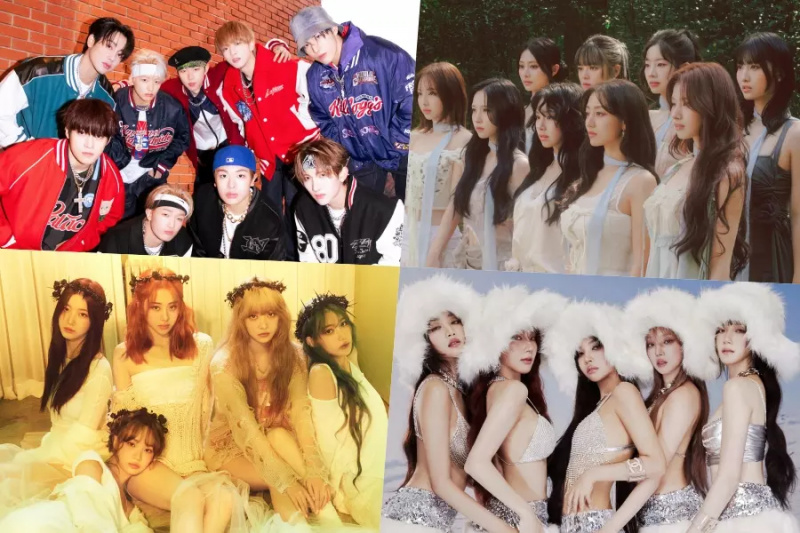 xikers, TWICE, LE SSERAFIM, (G)I-DLE, Stray Kids, NewJeans, ENHYPEN i inne zajmują czołowe miejsca na liście albumów świata magazynu Billboard