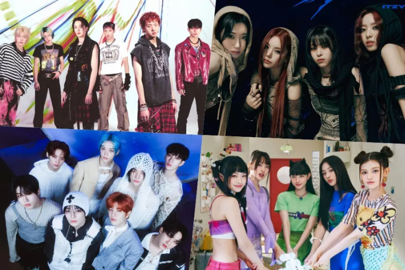 A P1Harmony, az ITZY, a Stray Kids, a NewJeans, az ENHYPEN, a BTS, az ATEEZ és még sok más helyet foglal el a Billboard világalbumlistáján