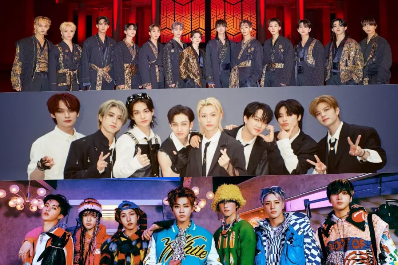 2023 کے لیے IFPI کے گلوبل البم چارٹ پر Seventeen, Stray Kids، اور NCT ڈریم سویپ 5 ٹاپ 10 مقامات