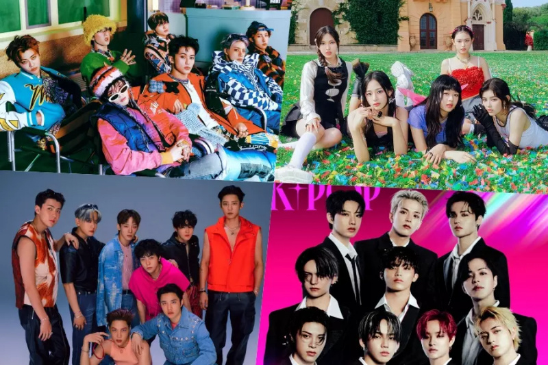 NCT DREAM, NewJeans, EXO, TREASURE, ZEROBASEONE og (G)I-DLE Optjen Circle Triple Million And Million-certificeringer