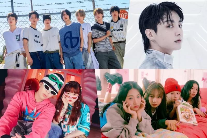 RIIZE, Jungkook de la BTS, AKMU și FIFTY FIFTY Top Topuri săptămânale Circle