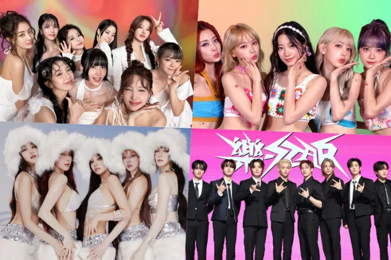 TWICE, LE SSERAFIM, (G)I-DLE, Stray Kids, NewJeans, ENHYPEN, BTS și multe altele ocupă primele locuri în Topul Billboard al albumelor mondiale