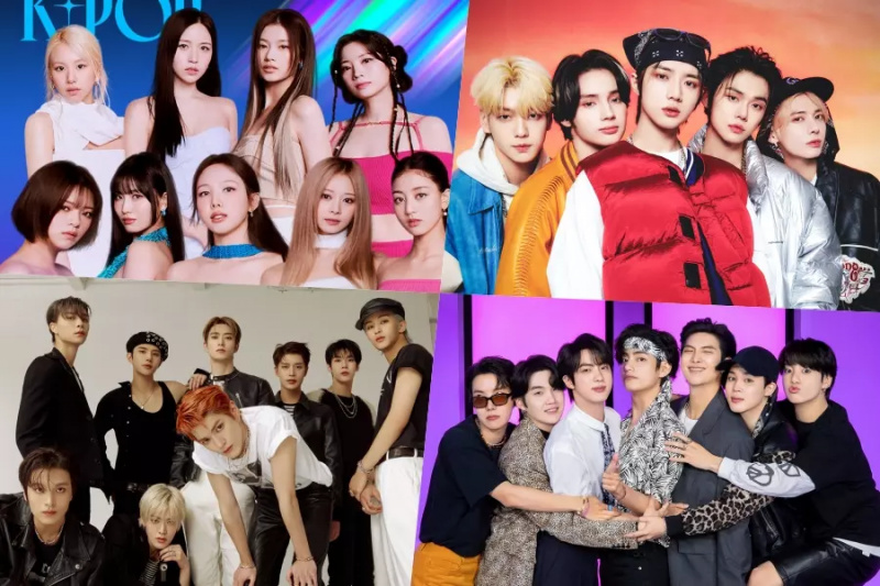 TWICE, TXT, NCT 127, BTS, Stray Kids, NewJeans og BLACKPINK Sweep toppplasseringer på Billboards verdensalbumliste