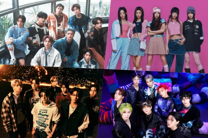 Stray Kids, NewJeans, ENHYPEN, ATEEZ, NMIXX, BTS, TXT a další Sweep Top místa v žebříčku světových alb Billboard