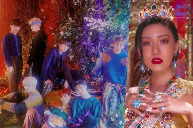 MONSTA X logra la doble corona en las listas semanales de Gaon; Hwasa de MAMAMOO arrasa en las listas digitales